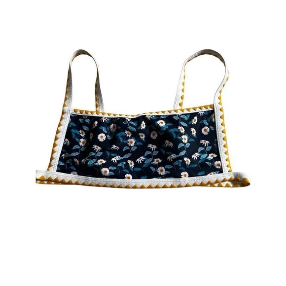 ZAFUL Crochet Trim String square swim Top size 8 - Picture 1 of 4